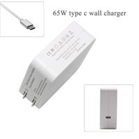 65W Type C PD Portable Wall Charger Adapter for Laptop Type C Notebooks MacBook Pro Lenovo Yoga 720-13IKB 910 910-13IKB ThinkPad X1 Carbon 5th Gen (Generation) X1 Yoga 2nd Gen N23 Yoga Chromebook