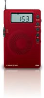 Eton Grundig M400 Super Compact - Goes Everywhere - AM/FM/Shortwave Digital Radio - Red (NGM400R)