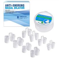 Stop Snoring Aids Devices Solution, Snore Stopper Snoring Solution Devices, Anti Snoring Chin Strap with Nose Vents Plugs, Anti Snoring Snore Stopper Nasal Dilators Reduction Device