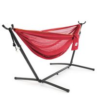 Vivere C9MESH-46 Hammock with Stand, Peach and Punch