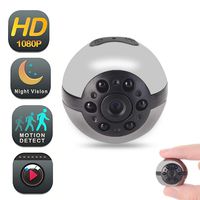 Spy Camera Mini Hidden CameraLuckmall HD 1080p Small Portable Nanny Cam  Covert Wireless Hidden Spy Cop Cam Video Recorder with Night Vision Motion Activated for Indoor/Outdoor 
