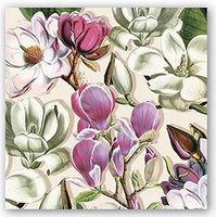 Michel Design Works 20-Count 3-Ply Paper Cocktail Napkins, Magnolia