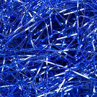 Metallic Cello Shred Gift Basket Filler - 1/4 Pound (4oz) Shredded Gift Basket Filling and Packaging by Emerald Craft & Hobby (Blue)