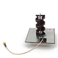 VIDEO AERIAL SYSTEMS IBCrazy 3.4GHz 7.5dbic Helical 3-Turn (RHCP) FPV Drone Racing