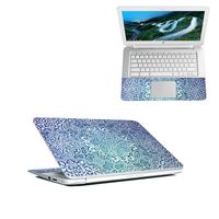 Mightyskins Skin Compatible with Hp Chromebook 14" (2018) - Carved Blue | Protective, Durable, and Unique Vinyl Decal Wrap Cover | Easy to Apply, Remove, and Change Styles | Made in The USA
