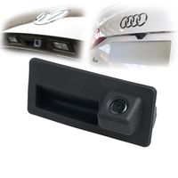 CCD Waterproof Car Trunk Handle Camera Vehicle Reverse Rear View Backup Camera for Audi A4 A5 S7 A6L A4L VW Passat Tiguan Golf Skoda Touran Sharan Magotan Touareg Sagitar