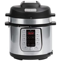 Emeril Lagasse Pressure Cooker, Air Fryer, Steamer and Electric Multi-Cooker. Air Fry Basket and Crisper Lid (6 Quart PLUS model)