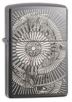 Zippo ZO12314 Fixed Blade, Knife, Camping,outdoorkitchen, One Size, Black Metal Chrome Hunting