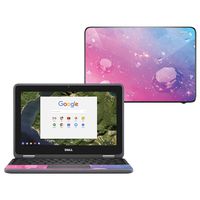 Mightyskins Skin Compatible with Dell Chromebook 11" 3180 - Pink Diamond | Protective, Durable, and Unique Vinyl Decal Wrap Cover | Easy to Apply, Remove, and Change Styles | Made in The USA