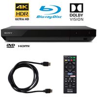 Sony 4K Ultra HD Blu Ray Player with 4K HDR and Dolby Vision + 6FT HDMI Cable - (UBP-X700)