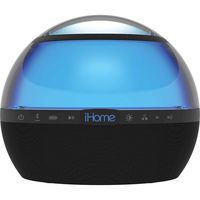 iHome iBT175 Color Changing Bluetooth Rechargeable Speaker with 360° Sound and LED Party Lighting