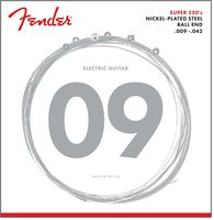 Fender 250L Nickel Plated Steel Electric Guitar Strings - Light