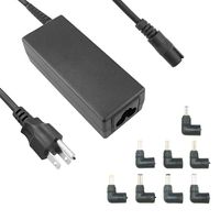 65W Universal Laptop AC Adapter Power Charger with 8 Tips for Hp Dell Acer Asus Lenovo IBM Toshiba Sony Fujitsu Samsung Notebook