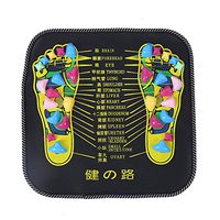 Stone Foot Massager Mat, Reflexology Foot Massager Mat For Pain Relief Stone Foot Mat with Square Shape