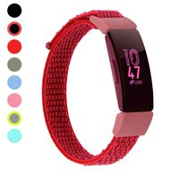 for Fitbit Inspire HR Nylon Bands, Breathable Woven Strap for Woman Man Compatible with Fitbit Inspire/Inspire HR/Ace 2