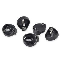 Conwork CR2016 2025 2032 2 Pin DIP Button Coin Cell Button Battery Holder Socket 23mm x 6mm (10-Pack)