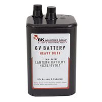 RK Safety 6 Volt Lantern Battery 4R25 (Pack of 6)