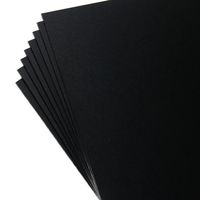 KYDEX V Sheet - 0.080" Thick, Black, 12" x 12" Nominal, 8PACK