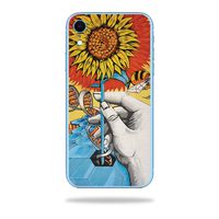 MightySkins Skin Compatible with Apple iPhone XR - Sunflower DNA | Protective, Durable, and Unique Vinyl Decal wrap Cover | Easy to Apply, Remove, and Change Styles | Made in The USA
