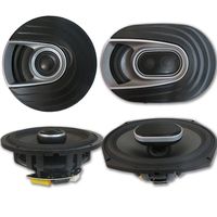 Polk Audio MM 6x9 Inch 3-Way Car Ultra Marine Speakers + 6.5 Inch 2-way Marine Speakers