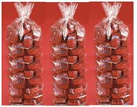 Cakesupplyshop Packaged 8 X 3 X 15" Expandable Clear Cello Bag -25pack Bags Only