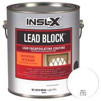INSL-X Lead Block, Lead Encapsulating Paint, Eggshell, White, 1 Gallon
