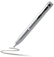 Navitech Silver Fine Point Digital Active Stylus Pen Compatible with Acer Iconia Tab 8 / Acer Iconia Tab 7 A1-713HD / Acer Iconia A1-830-1479 / Acer Iconia W4