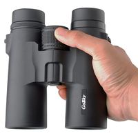 Gosky 8x32 Binoculars for Adults, Compact HD Professional Binoculars for Bird Watching Travel Stargazing Hunting Sports-BAK4 Prism FMC Lens-with Phone Mount Strap Carrying Bag