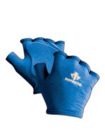 Impacto 501-00 S Anti-Impact Glove Liner with Padding, Pair, Small, Blue
