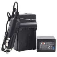 DSTE Replacement for VW-VBT380 Battery + DC106 Travel and Car Charger Adapter Compatible Panasonic HC-W580GK HC-V160GK HC-VX980GK HC-WXF990MGK HC-V270GK HC-W570MGK HC-WX970MGKK