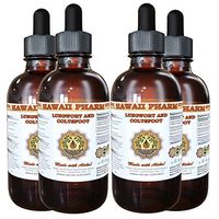 Lungwort (Pulmonaria officinalis) and Coltsfoot (Tussilago Farfara) Liquid Extract 4x4 oz