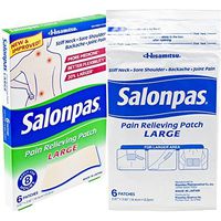 Salonpas Pain Relief Patches MegaPACK 6 Count (Large)