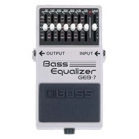 BOSS Seven-Band Graphic Bass Equalizer Guitar Pedal (GEB-7)