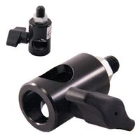 Male 3/8 inch with 5/8 inch Socket Adapter for Photo Studio Light Stand Tripod