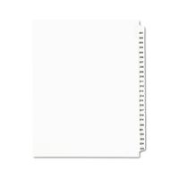 Avery Legal Dividers, Standard Collated Sets, Letter Size, Side Tabs, 201-225 Tab Set (01338)