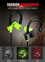EDOG Earhook Headphones with Ear Clips, Workout Earbuds and Built-in Remote and Mic for Sport Running Gym Workout Compatible for iPhone Samsung HTC LG (Black)
