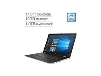 2018 HP 17 17.3in TouchScreen HD+ (1600x900) Business Laptop - 8th Gen Intel Quad-Core i5-8250U, 12GB DDR4, 1TB HDD, AMD Radeon 530, DVD, Backlit Keys, WiFi AC, RJ45, Windows 10 (Renewed)