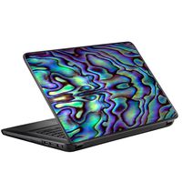 Protective Vinyl Skin Decal for HP 2000 Laptop (2013-14) 15.6" 15" cover sticker skins decals / Abalone Sea Shell Green Blue Purple