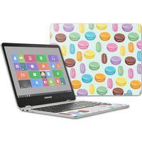 MightySkins Skin Compatible with Samsung Chromebook Plus 12.3"(2017 - Macarons | Protective, Durable, and Unique Vinyl Decal wrap Cover | Easy to Apply, Remove, and Change Styles | Made in The USA