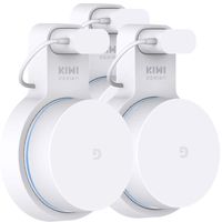 Google WiFi Wall Mount 3 Pack, Google Mesh Holder Without Messy Wires or Screws by KIWI design (White 3 Pack)