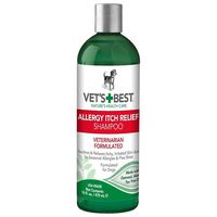 Vet's Best Allergy Itch Relief Dog Shampoo | Cleans and Relieves Discomfort from Seasonal Allergies | Gentle Formula | 16 oz
