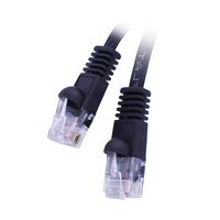 10 FT (3M) Cat6 Ultra Premium Flat UTP Patch Cable, 32 AWG, 550Mhz, (10 Feet/3 Meters) Cat 6 Molded Boot Cable for PC / Router / PS4 / XBOX / Modem Blue ED735807