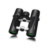 Small Compact Lightweight Binoculars for Travel(Waterproof/Fogproof), Powerful Pocket Binoculars 8x25 for Adults Kids Bird Watching Concerts Sightseeing Hunting Wildlife Watching (BAK4, Green Lens)