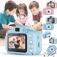 Alishebuy Kids Camera Children Digital Cameras Toy 720P 2.0" HD Toddler Video Recorder Shockproof Great Gifts for Kids Gifts for 3-10 Year Old Boys Girls