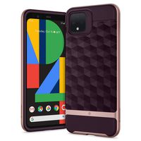 Caseology Parallax for Google Pixel 4 Case (2019) - Burgundy
