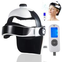 Electric Head Massager, Rechargeable Intelligent Air Pressure Vibration Massage Scalp with Soothing Music and Air Pressure to Relax and Relieve The Headache