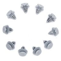 Funnytoday365 10X Interior Door Card Panel Trim Retainer Plastic Clips For Honda/Civic Sol