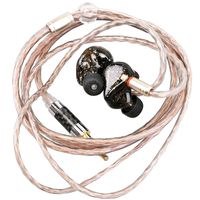 SHOZY-BG 5BA Drivers with Metallic Filter Nozzles, 22955 Bass Driver from Knowless Paired with Custom Made Tweeter for A Grand, Dynamic Presentation with Sweet Vocals and Smooth Extensions on Both End