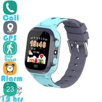 Kids Smart Watch - GPS Tracker Kids Smart Watches for Boys Girls with Two-Way Calls SOS Anti-Lost Real Time Monitor  Camera Child Wrist Watch for Xmas Holiday Toys Gifts Support SIM Card