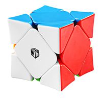 Coogam Qiyi X-Man Wingy Concave Magnetic Skewb Cube Stickerless Speed Cube Shapes Puzzle Toy